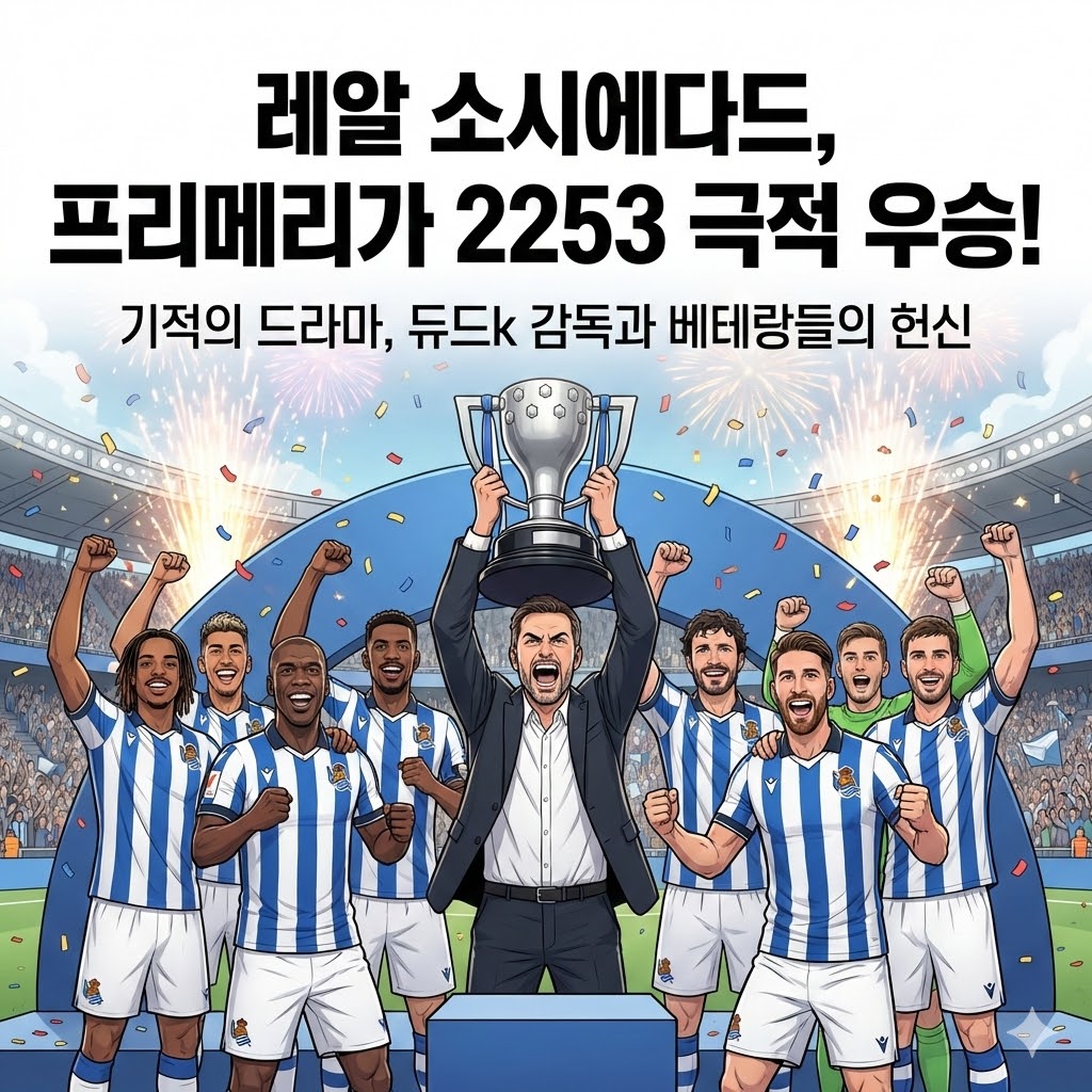 소시에다드, 2253년 프리메라리가 기적 우승!